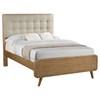 Robyn 225091F Wood Full Platform Bed - Light Ash image 11