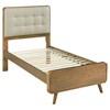 Robyn 225091T Wood Twin Platform Bed - Light Ash image 2