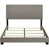 Dorian 300851Q Fabric Upholstered Queen Panel Bed - Taupe image 4