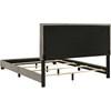 Dorian 300851Q Fabric Upholstered Queen Panel Bed - Taupe image 5