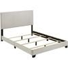 Dorian 300852F Fabric Upholstered Full Panel Bed - Cream image 3