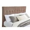 Senna 305811Q Upholstered Queen Audio Flame Visualizer Bed - Brown image 5