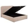 Anders 306037BEIF Upholstered Full Storage Lift Platform Bed - Beige image 2