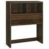 Westpark 315881T 49-inch Twin Bookcase Headboard - Dark Pine image 1