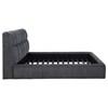 Nollet 315917GRYKE 48-inch Upholstered Eastern King Platform Bed - Grey image 7