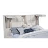 Dreux 315948CRMKE Upholstered Eastern King Panel Platform Bed - Cream image 7