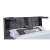 Dreux 315948GRYKE Upholstered Eastern King Panel Platform Bed - Grey image 4