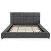 Dreux 315948GRYKW Upholstered California King Panel Platform Bed - Grey image 5