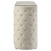 Sonya 360113 6-drawer Upholstered Bedroom Dresser - Ivory image 1