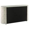 Sonya 360113 6-drawer Upholstered Bedroom Dresser - Ivory image 4