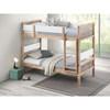 Dakota 461171 Wood Twin Over Twin Bunk Bed - Natural image 4