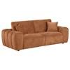 Burnett 504951 Chenille Upholstered Wide Arm Sofa - Burnt Orange image 1
