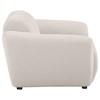 Destino 509303 Chenille Upholstered Splayed Arm Accent Chair - Greige image 5