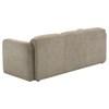 Dorset 509814 Fabric Upholstered Round Track Arm Sofa - Brown image 4