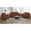 Bowen II 509971 Fabric Upholstered Track Arm Sofa - Rust image 9