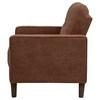 Bowen II 509973 Fabric Upholstered Track Arm Accent Chair - Rust image 2