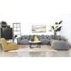 Jennifer 551595 Upholstered Corner Chair - Grey image 7