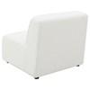 Sunny 551621 Upholstered Armless Chair - Natural image 4