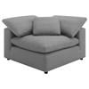 Raleigh 551755 Boucle Upholstered Corner Chair - Grey image 1