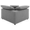 Raleigh 551755 Boucle Upholstered Corner Chair - Grey image 14