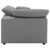 Raleigh 551755 Boucle Upholstered Corner Chair - Grey image 3