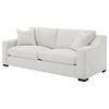 Ashlyn 552091 Fabric Upholstered Track Arm Sofa - Sand image 9