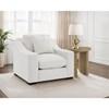 Ashlyn 552093 Fabric Upholstered Track Arm Accent Chair - Sand image 4