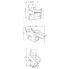 Dayes 600130P Upholstered Power Lift Recliner Chair - Light Grey image 14