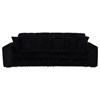 Jacana 600537P Corduroy Upholstered Dual Power Chaise Sofa - Black image 5