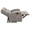 Hamilton 603372 Chenille Upholstered Manual Reclining Loveseat - Sand image 7