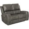 Brickston 603432PPP Triple Power Reclining Loveseat - Charcoal image 1