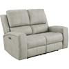 Brickston 603435PPP Triple Power Reclining Loveseat - Grey image 1