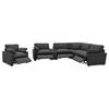 Collins 609530P-SET 6-piece Modular Power Reclining Sectional - Dark Grey image 5
