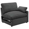 Collins 609530RRP Modular RAF Power Recliner - Dark Grey image 1