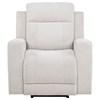 Kennett 610153P Chenille Upholstered Power Recliner Chair - Ivory image 4