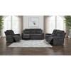 Kennett 610154P Chenille Upholstered Power Reclining Sofa - Dark Grey image 9