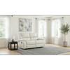 Camila 610248 Upholstered Motion Reclining Loveseat - White image 4
