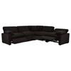 Collins 610350P 5-piece Modular Power Reclining Sectional - Chocolate Brown image 1