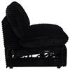 Collins 610360ARP Modular Power Armless Recliner - Black image 4