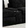 Collins 610360CON Upholstered Modular Storage Console - Black image 5