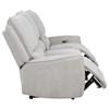 Sylmar 610521P Chenille Upholstered Power Reclining Sofa - Dove Grey image 11