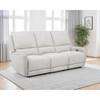 Sylmar 610521P Chenille Upholstered Power Reclining Sofa - Dove Grey image 5