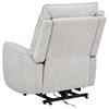 Sylmar 610524PP Chenille Upholstered Dual Power Lift Recliner - Dove Grey image 6