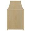 Laurelton 701653 78-inch 4-door TV Stand Media Console - Light Oak image 3