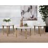 Aldis 703718-S3 3-piece Coffee and End Table Set - White image 2