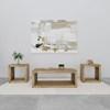 Benton 704838-S3 3-piece Solid Mango Coffee and End Table Set - Natural image 2