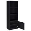 Winfield 706222-SET 3-piece Entertainment Center 60-inch TV Stand - Black image 8