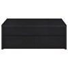 Knapp 706228 Lift Top Coffee Table with Dual Drawers - Black image 2