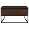 Fulton 706238 30-inch Square Mango Wood Coffee Table - Dark Brown image 1
