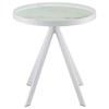 Briggs 706258-S3 3-piece Round Coffee and End Table Set - White image 1